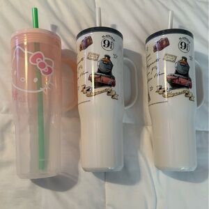 Zak harry potter tumblers and hello kitty